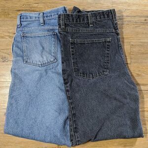 Two Pairs of Jeans - No Size Listed